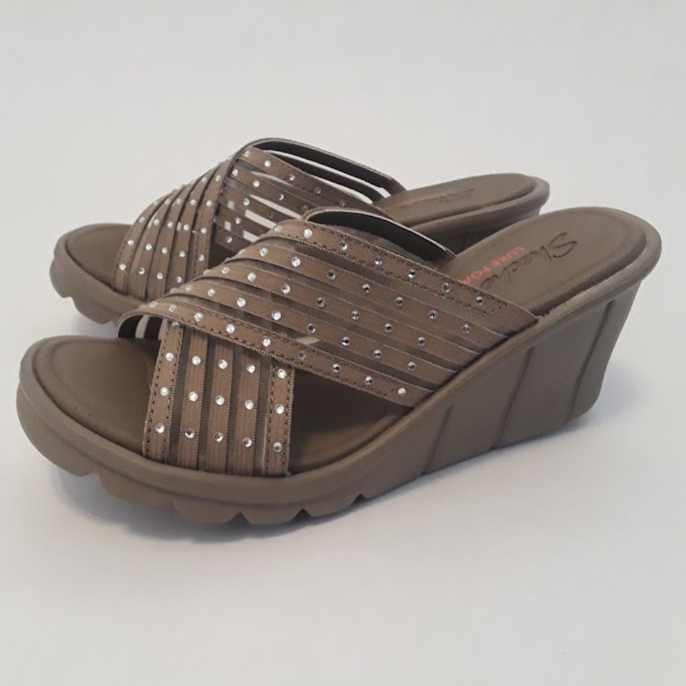 Relaxed Step Wedge Sandals from Skechers